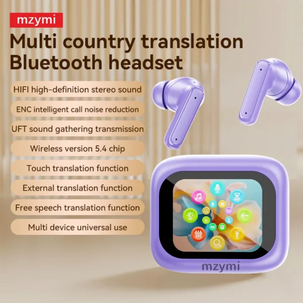 mzyni E18 Pro ANC Wireless Earbuds