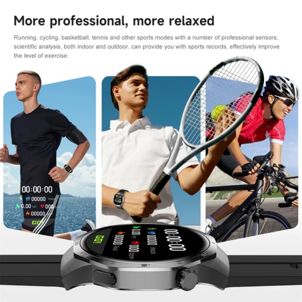 For Huawei Xiaomi GT5 Pro Smart Watch Men - Image 28