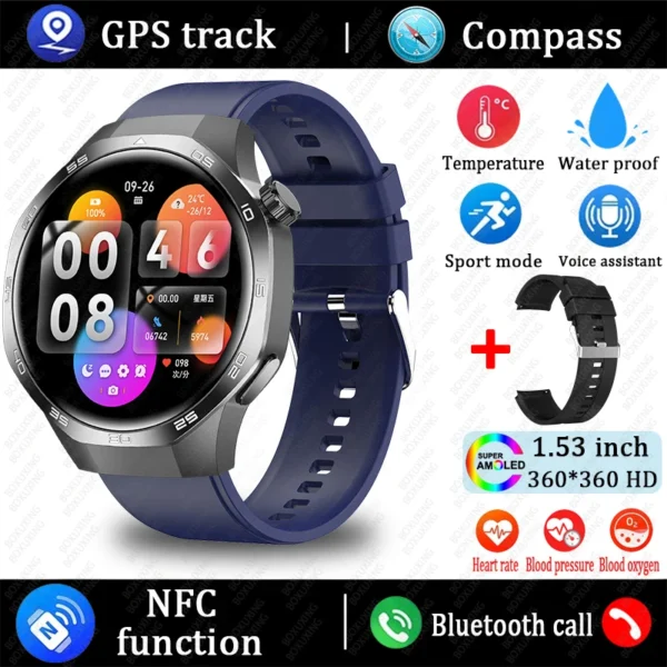 For Huawei Xiaomi GT5 Pro Smart Watch Men - Image 16