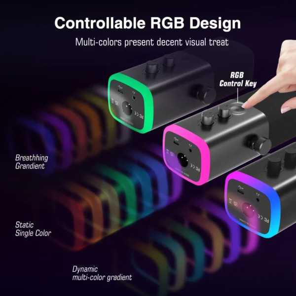 Dynamic Microphone with RGB Control - Image 14
