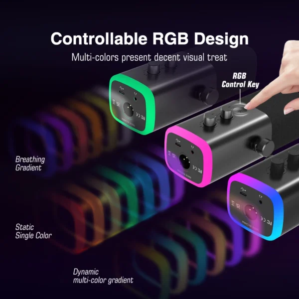 Dynamic Microphone with RGB Control - Image 5