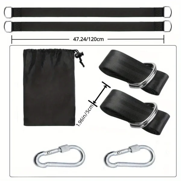 Outdoor Swing Hammock With Safety Belt - Image 3