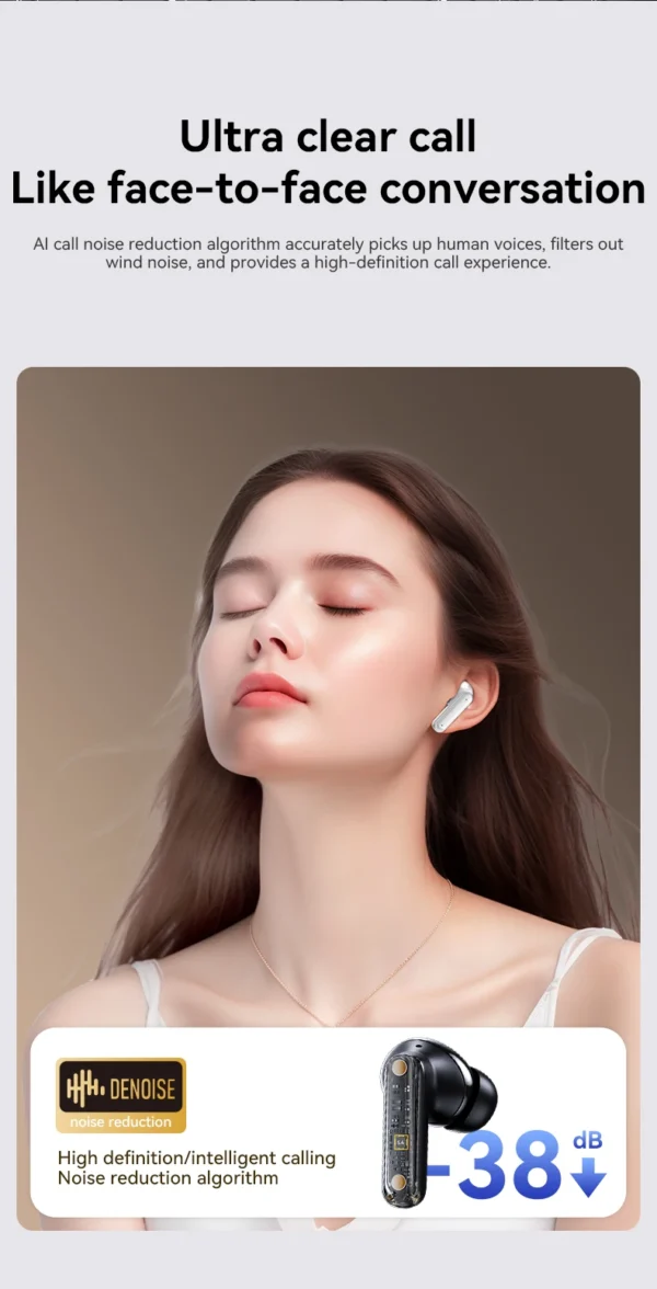 mzyni E18 Pro ANC Wireless Earbuds - Image 30