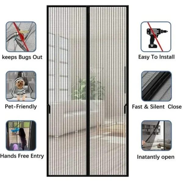 Anti Mosquito Door Curtain - Image 14