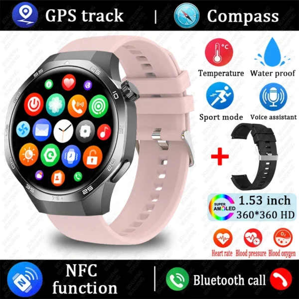For Huawei Xiaomi GT5 Pro Smart Watch Men - Image 12