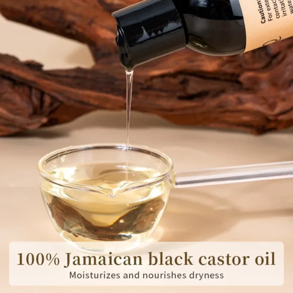 100% Pure Castor Oil Promotes Healthy Skin and Hair Thickens - Image 5