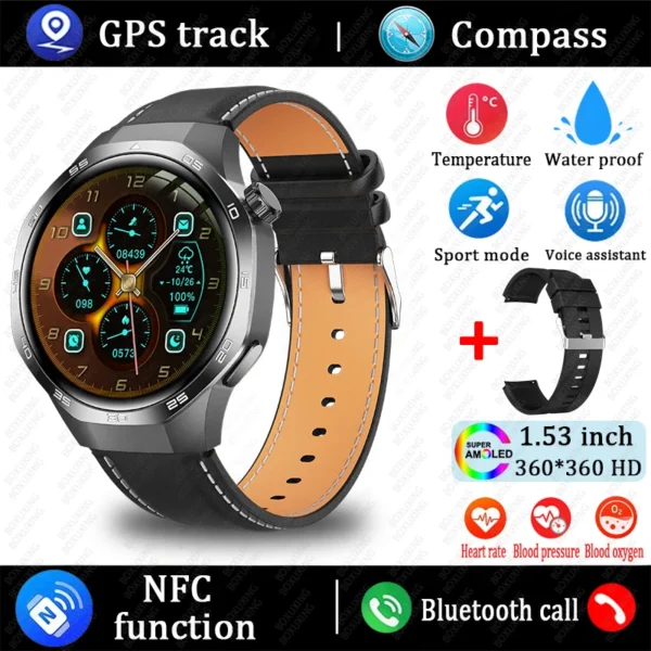 For Huawei Xiaomi GT5 Pro Smart Watch Men - Image 14