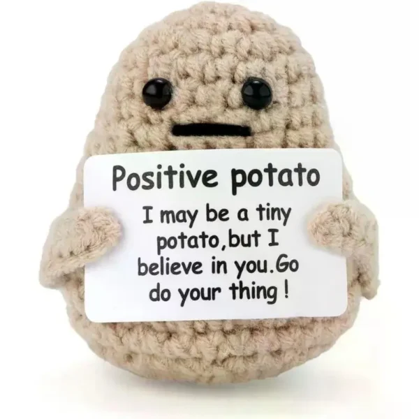 Mini Handmade Plush Wool Knitting Doll