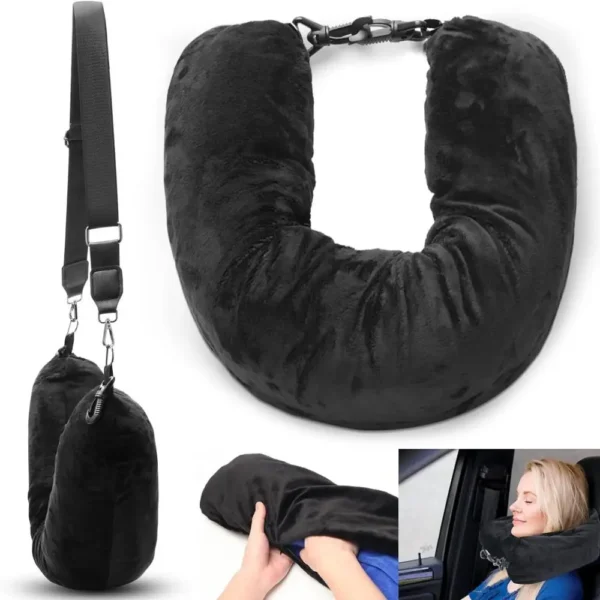 Fillable Travel Neck Pillow